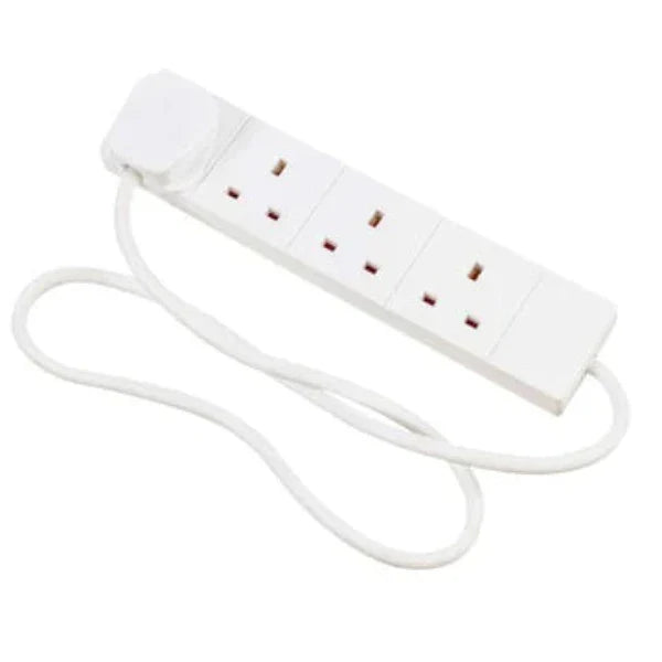 Daewoo EXT1028 4 Way 2m Extension Lead – Surge Protected 4 Gang Power Socket