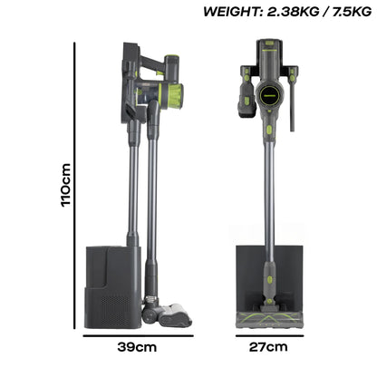 Daewoo Cyclone Freedom Cordless Vacuum Cleaner with Auto Empty System & Charging Station
