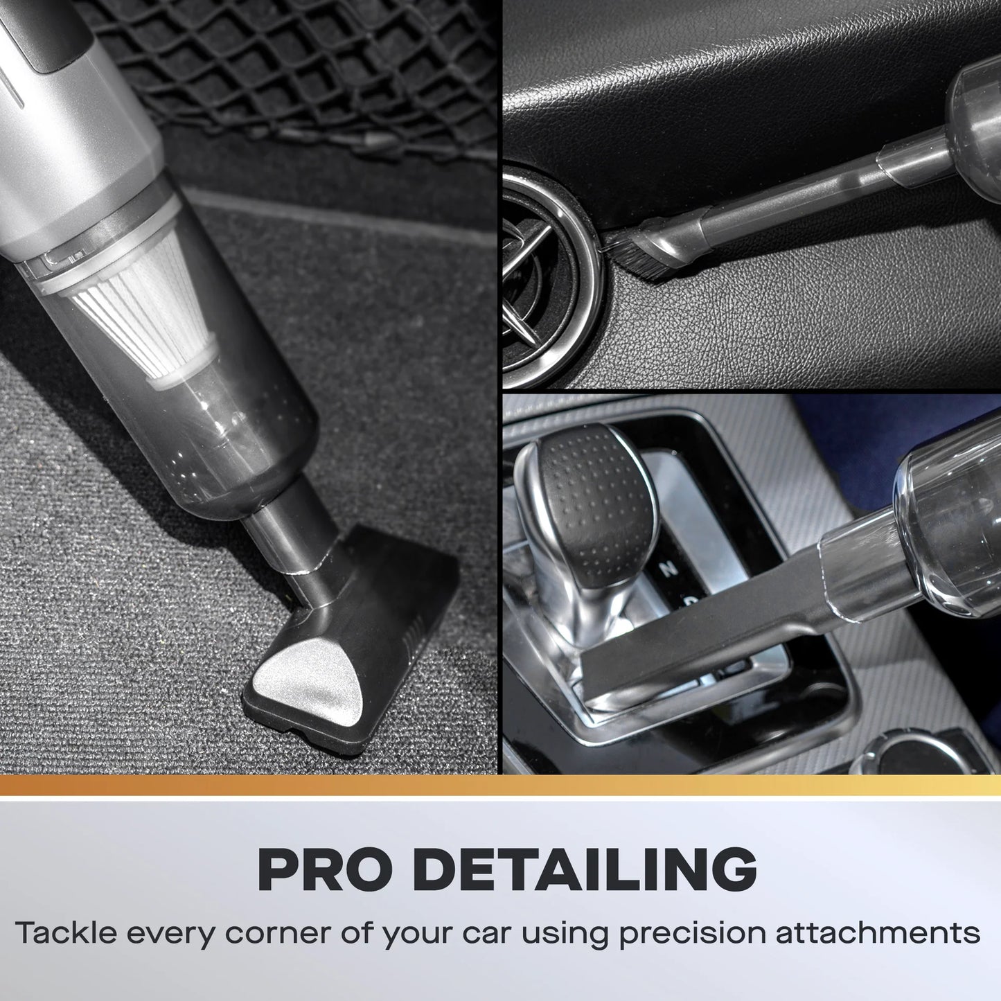 Daewoo Cyclone Freedom Cordless Handheld Car Detailing Vacuum Cleaner