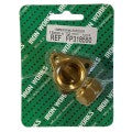 Compression Wallplate Elbow 15mm