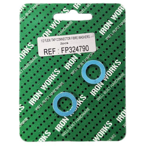 Washers For 1/2 Flexi Tap Connector Fibre 1 1 Washer ( 2 PACK )