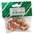 15mm End Feed Elbow 90 Degree (5 pack )