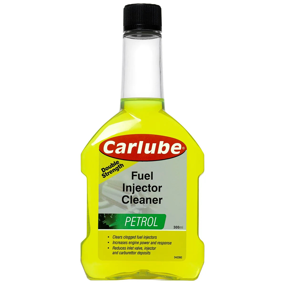 Carlube Double Strength Petrol Injector Cleaner 300ml HPI300 – 2 Treatment Fuel System Cleaner