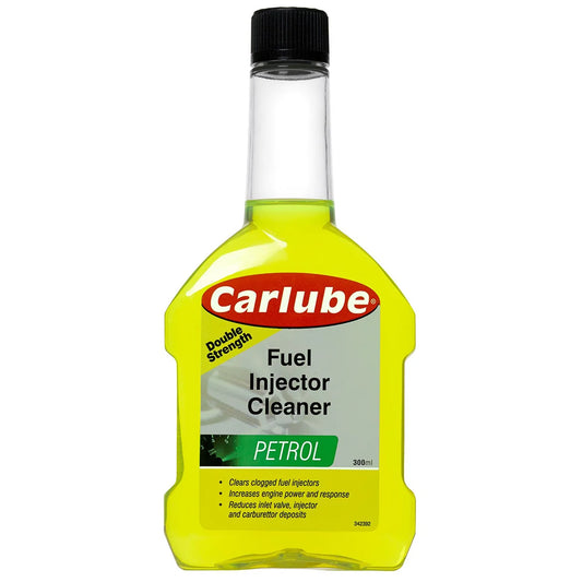Carlube Double Strength Petrol Injector Cleaner 300ml HPI300 – 2 Treatment Fuel System Cleaner