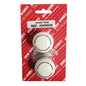 Ceramic Knob White/Goldline 35mm