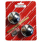 2 1/4" Sprung Victorian Mortice Knobs Chrome
