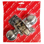 60/70mm Entrance Lock Knob Stainless Steel 3 Keyed