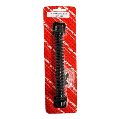 8" Gate Spring Black