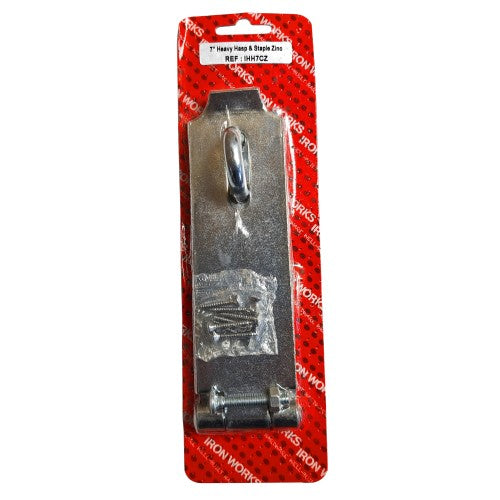 7'' Heavy Zinc Hasp