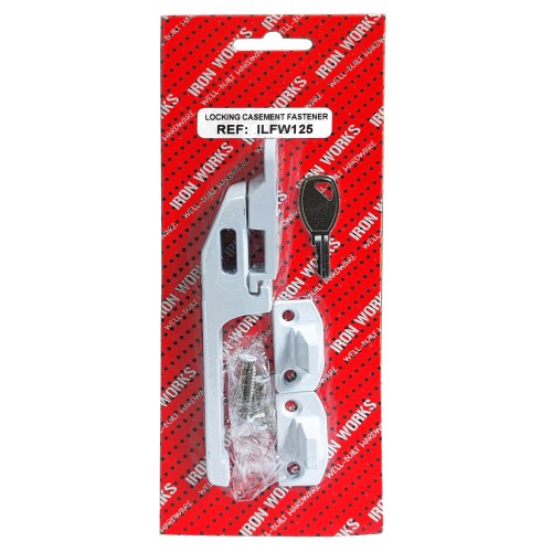 Locking Fastener White 12mm
