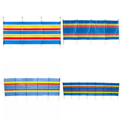 Redwood Windbreak Wooden Poles With Rubber Caps - Size Varient