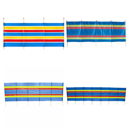 Redwood Windbreak Wooden Poles With Rubber Caps - Size Varient
