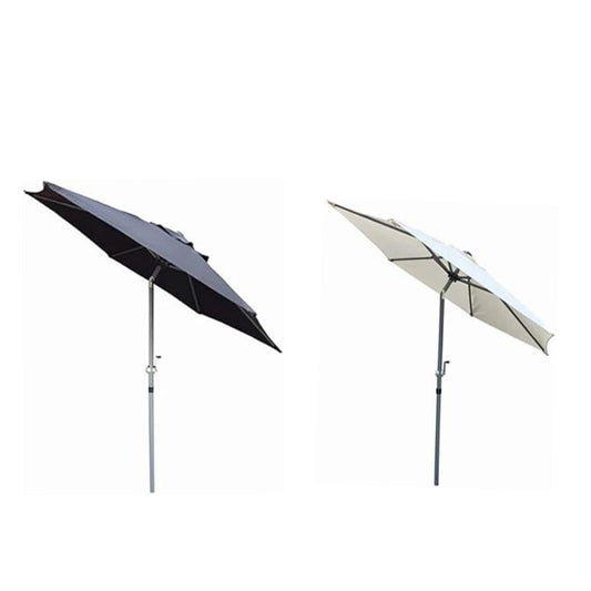Redwood 2m Aluminium Tilting Parasol With Crank - Colour Variant