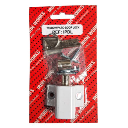 Patio Door Lock White