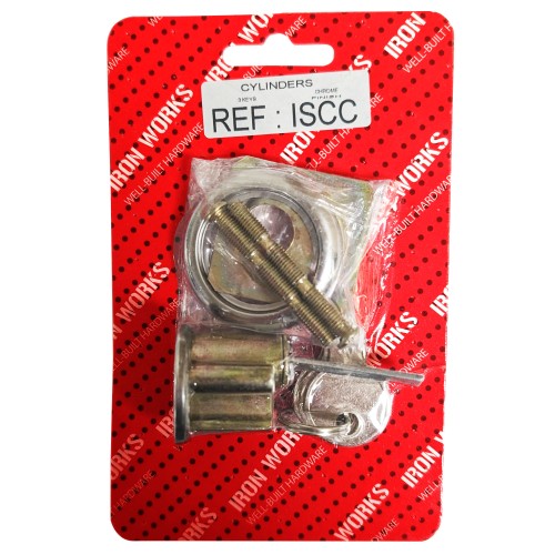 Chrome Cylinder 3 Keys