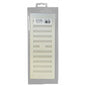9 x 3 Hit & Miss Vent White Plastic