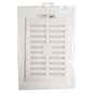 9 x 6 Hit & Miss Vent White Plastic
