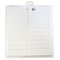 9 x 9 Hit & Miss Vent White Plastic