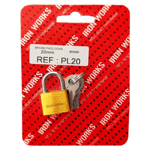 20mm Brass Padlock