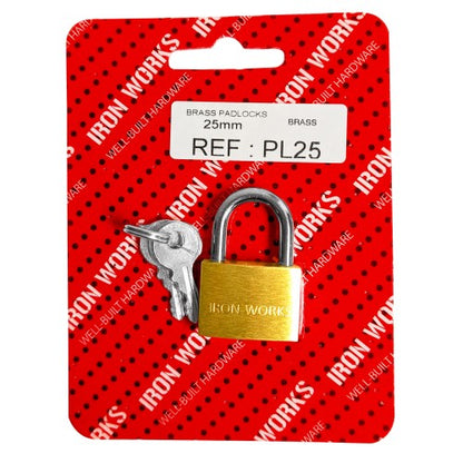 25mm Brass Padlock
