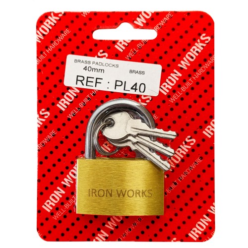 40mm Brass Padlock