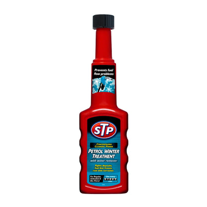 STP Petrol Winter Treatment 200ml 52200EN – Water Remover & Cold Start Fuel Additive