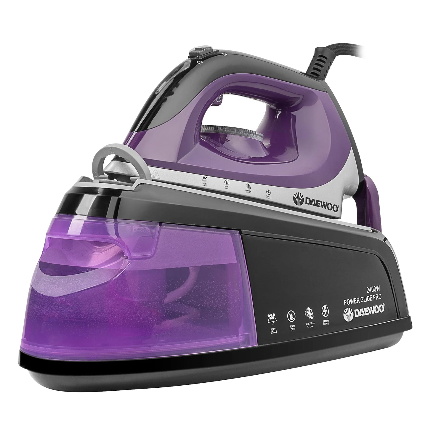 Daewoo 2400W 1.2L Steam Generator Iron Station with Detachable Water Tank