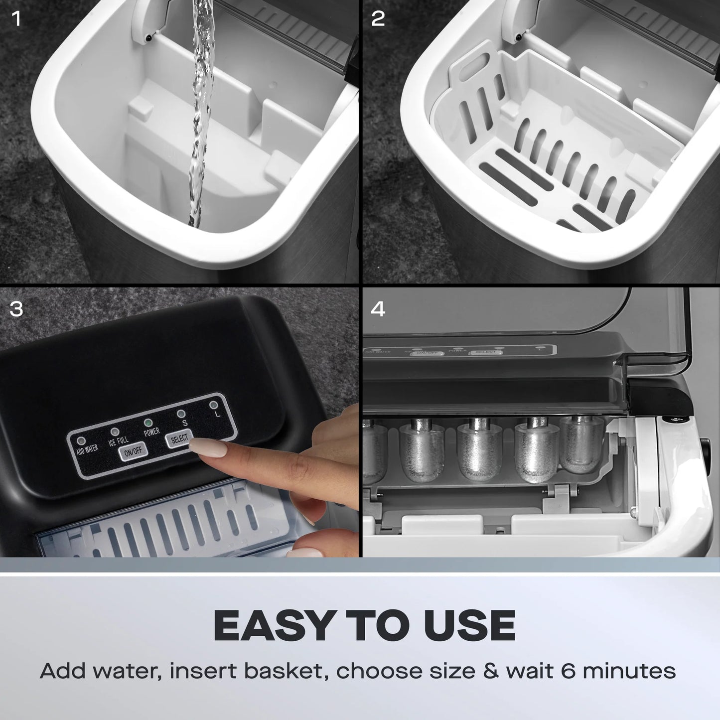 Daewoo 12kg Ice Maker