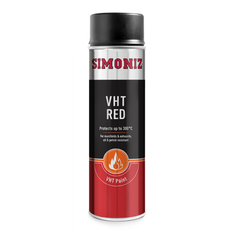Simoniz Very High Temperature Red Paint 500ml SIMVHT23D – Heat Resistant Spray Paint