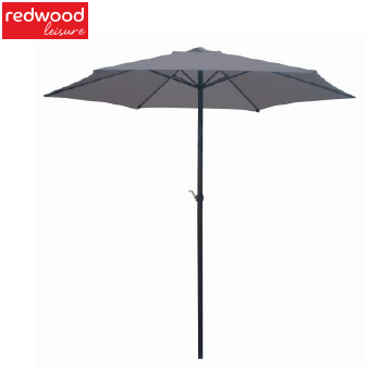 Redwood 2.7M Wind Up Parasol With Steel Shaft - Colour Variant