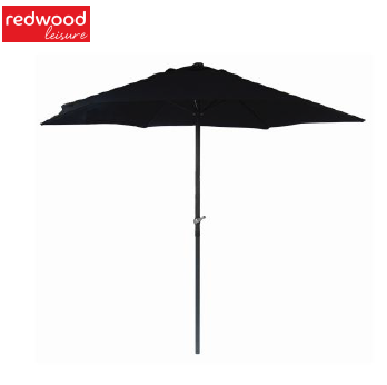 Redwood 2.7M Wind Up Parasol With Steel Shaft - Colour Variant