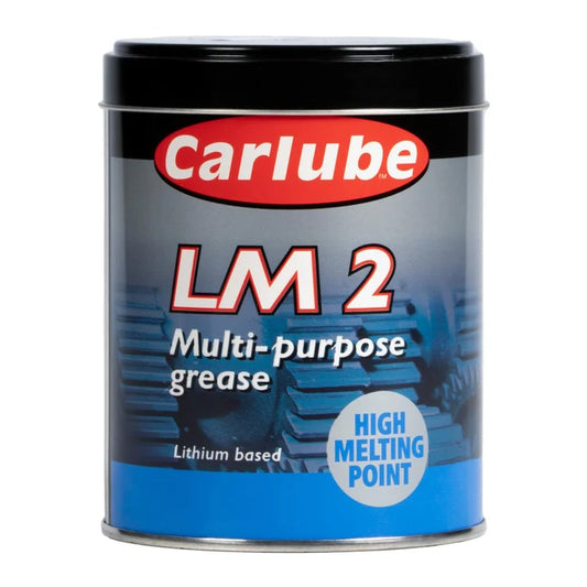 Carlube LM2 Lithium Multi-Purpose Grease 500g XMG500 – High Temperature General Purpose Grease