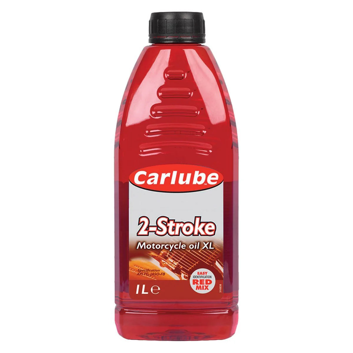 Carlube 2-Stroke Semi-Synthetic Motorcycle Engine Oil 1L XSS010
