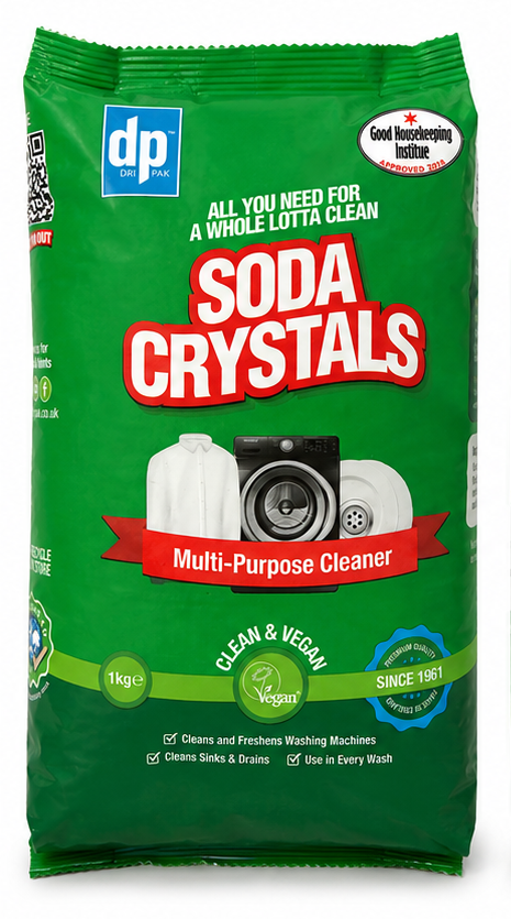 Dri-Pak Soda Crystals 1kg – Multi-Purpose Household Cleaner & Degreaser