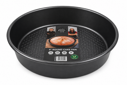 Hairy Bikers Bakeware 9 Inch Round Cake Pan – Non-Stick Black