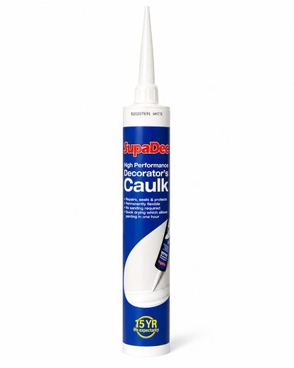 SupaDec Decorators Caulk 300ml & 380ml, White & Magnolia Colour