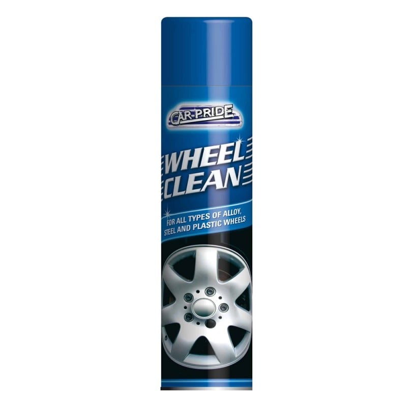 Car Pride Alloy &amp; Steel Wheel Cleaner Spray 300ml 00429A – Brake Dust &amp; Dirt Remover
