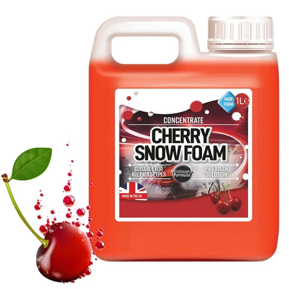 Cherry Snow Foam 1L – High-Foam Cherry Scented Car Shampoo