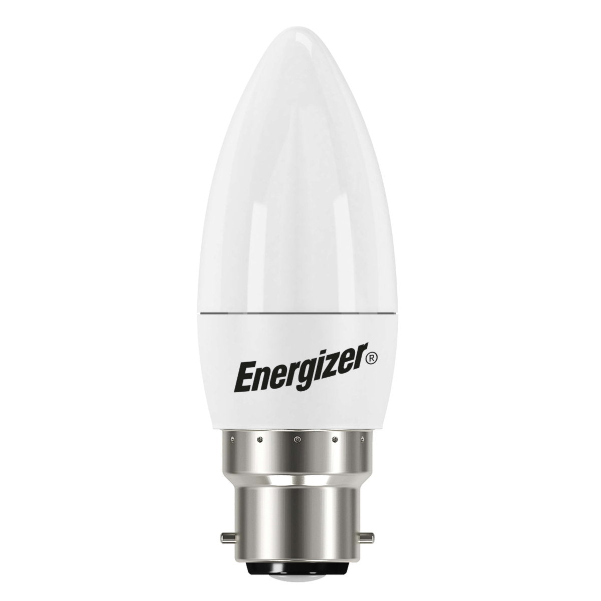 Energizer LED Candle B22 4.2W – 470 Lumens 6500K Daylight BC Bulb S9416