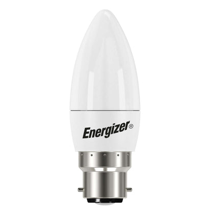 Energizer LED Candle B22 4.2W – 470 Lumens 6500K Daylight BC Bulb S9416