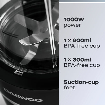 Daewoo 1000W Samurai Ultrablend Pro Blender