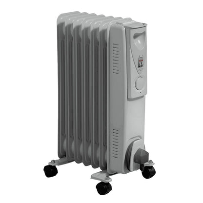 Daewoo 1500W Oil Filled Radiator, 3 Years Warranty, HEA1130GE