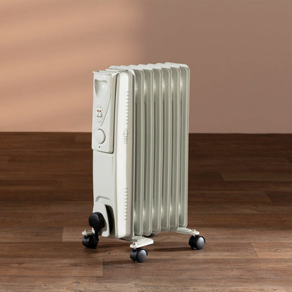 Daewoo 1500W Oil Filled Radiator, 3 Years Warranty, HEA1130GE