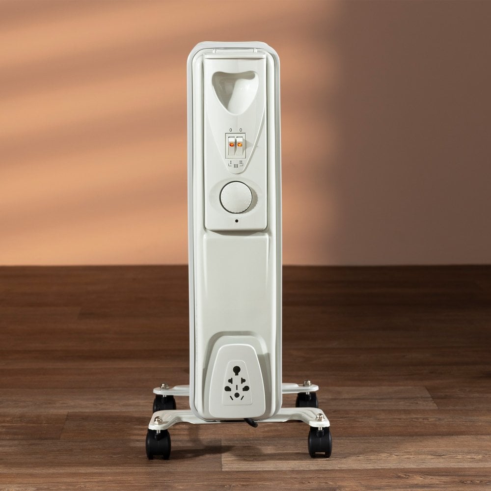 Daewoo 1500W Oil Filled Radiator, 3 Years Warranty, HEA1130GE