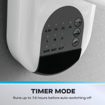 Daewoo 16" Wall Mounted Fan with Remote Control