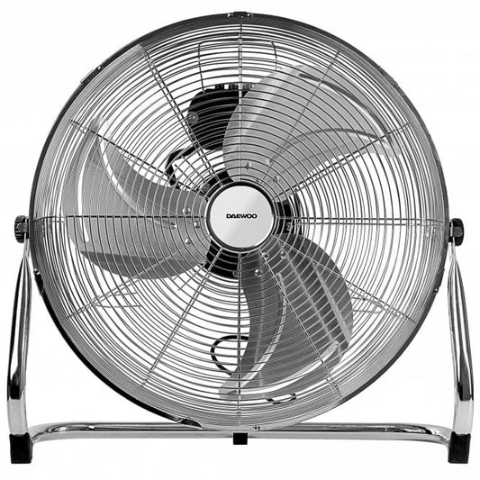 Daewoo 18" High Velocity Chrome Floor Fan