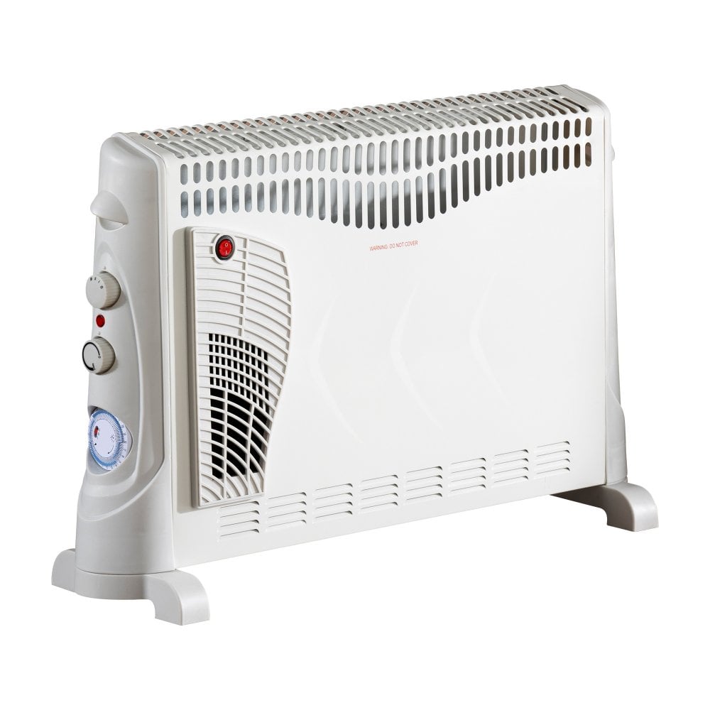 Daewoo 2000W Convector Heater with 3 Heat Settings & Timer, 3 Years Warranty, HEA1137GE