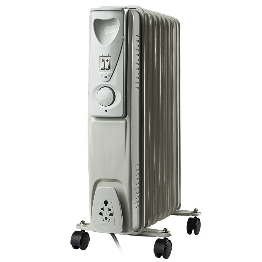 Daewoo 2000W Oil Filled Radiator, 3 Years Warranty, HEA1141GE