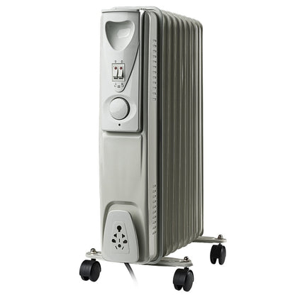 Daewoo 2000W Oil Filled Radiator, 3 Years Warranty, HEA1141GE