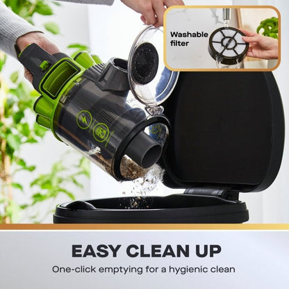 Daewoo 2L 700W Bagless Tornado Cylinder Vacuum Cleaner